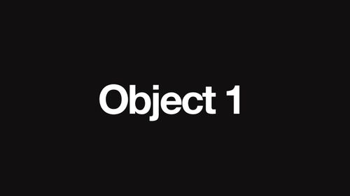 Object